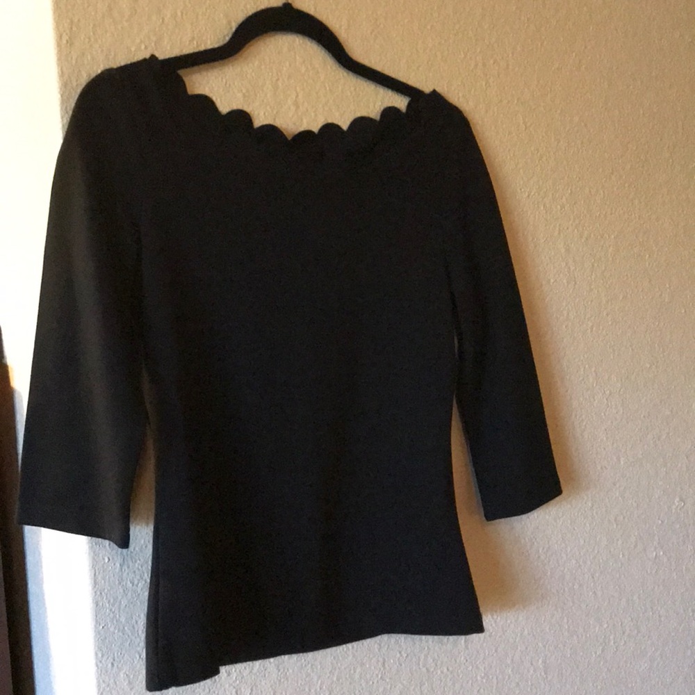 Emma Fischer Black Blouse